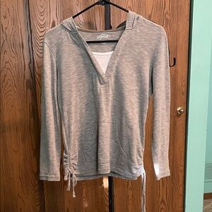 Heathered Gray Hoodie Style &Co